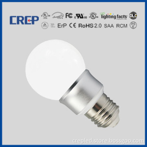ulcul listed e27 4w high power led lampe beam angle 360degree